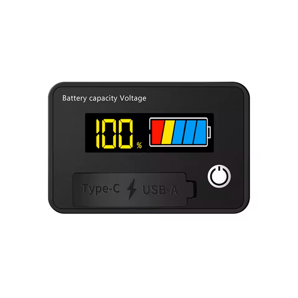 ولت متر و نمایشگر رنگی ولتاژ باتری 6140B With Color Display