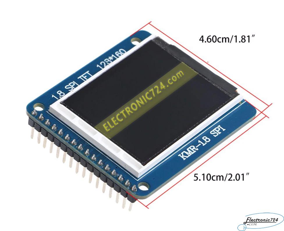 نمایشگر ال سی دی LCD 1.8 INCH