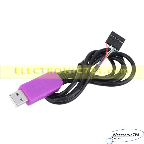 USB TO SERIAL TTL pl2303HXD با سيم