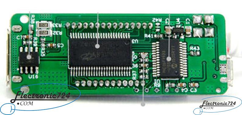 ولتمتر - آمپرمتر USB سیم دار KCX-017