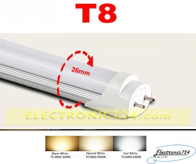 لامپ ال ای دی T8 LED TUBE LIGHT 18W سفید